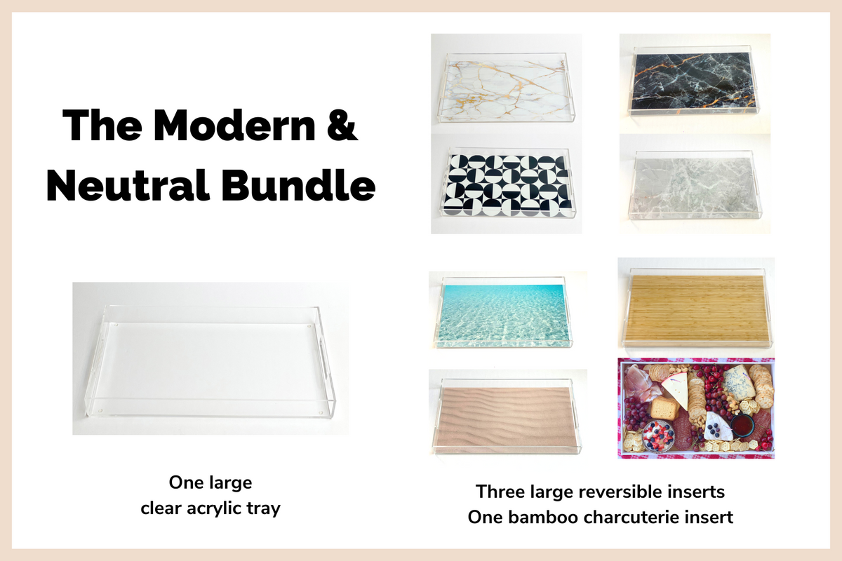 RESERVED offers - neutral and green bundle