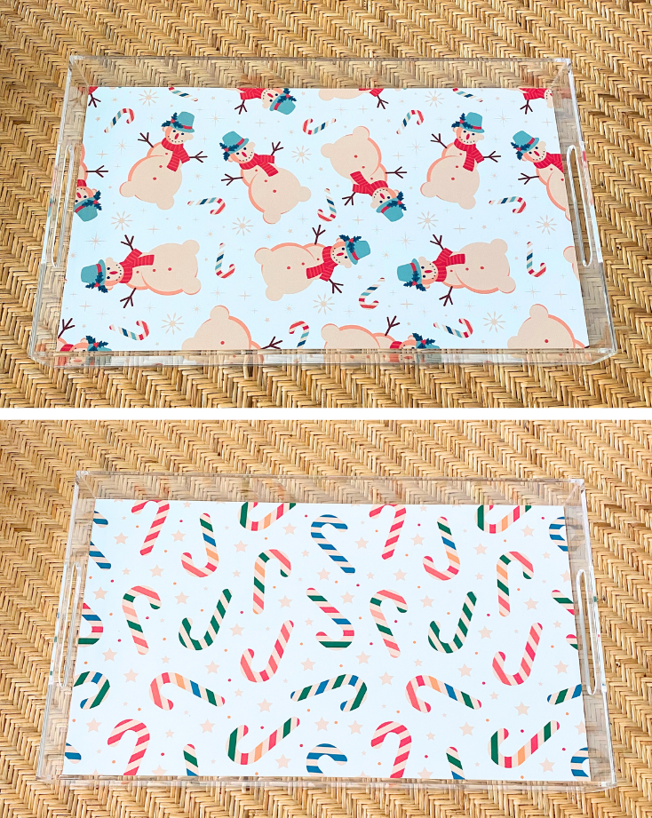 Holly Jolly Reversible Insert